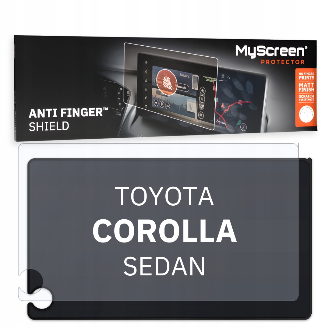 Fólie pro Toyota Corolla Gr Sport Sedan 2022 8" MyScreen