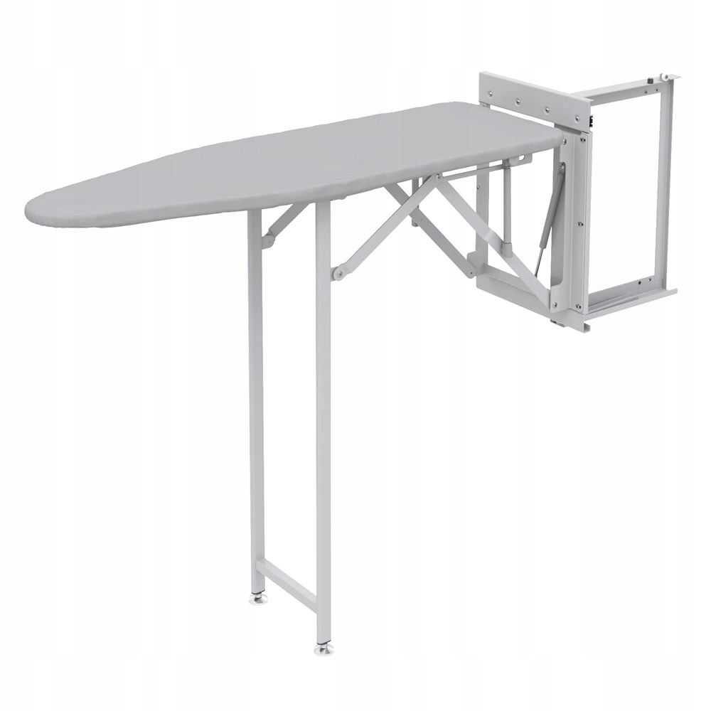 Levně Žehlicí prkno s brzdou Starax S-6611-W, bílé