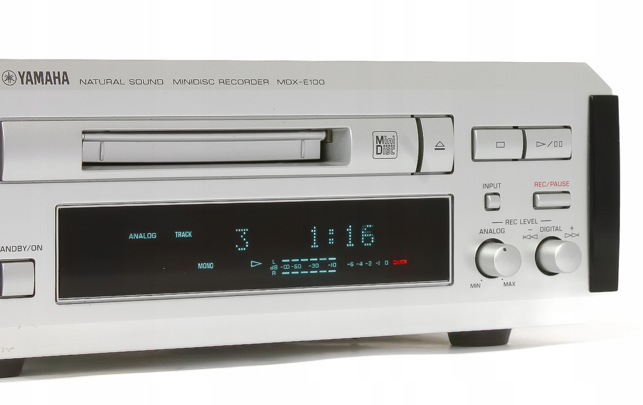 Odtwarzacz MiniDisc Yamaha MDX-E100 srebrny - Sklep, Opinie