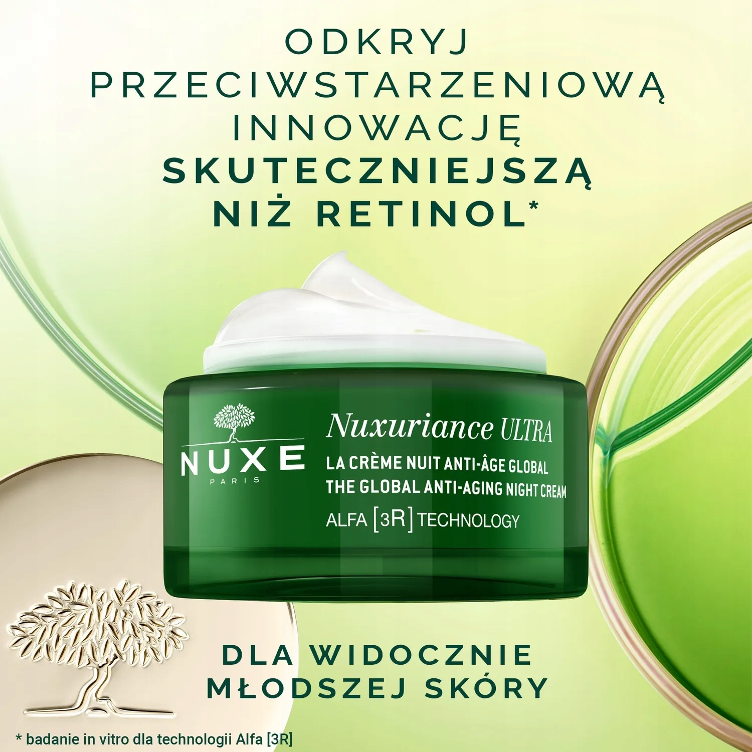 Nuxe The global Anti-Aging Night Cream -krem przeciwstarzeniowy na noc 50ml