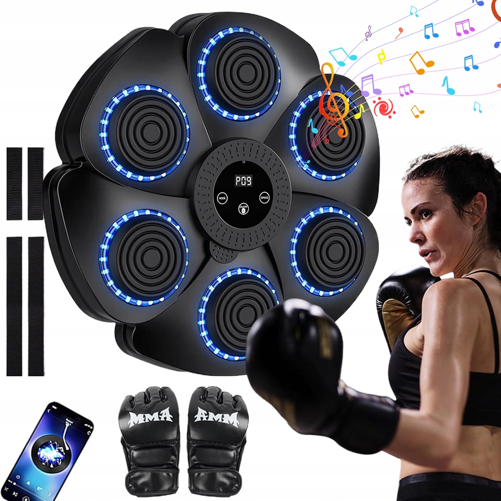 Tarcza Do Boksowania Trener Boksu Maszyna Bokserska Rękawice Bt Music