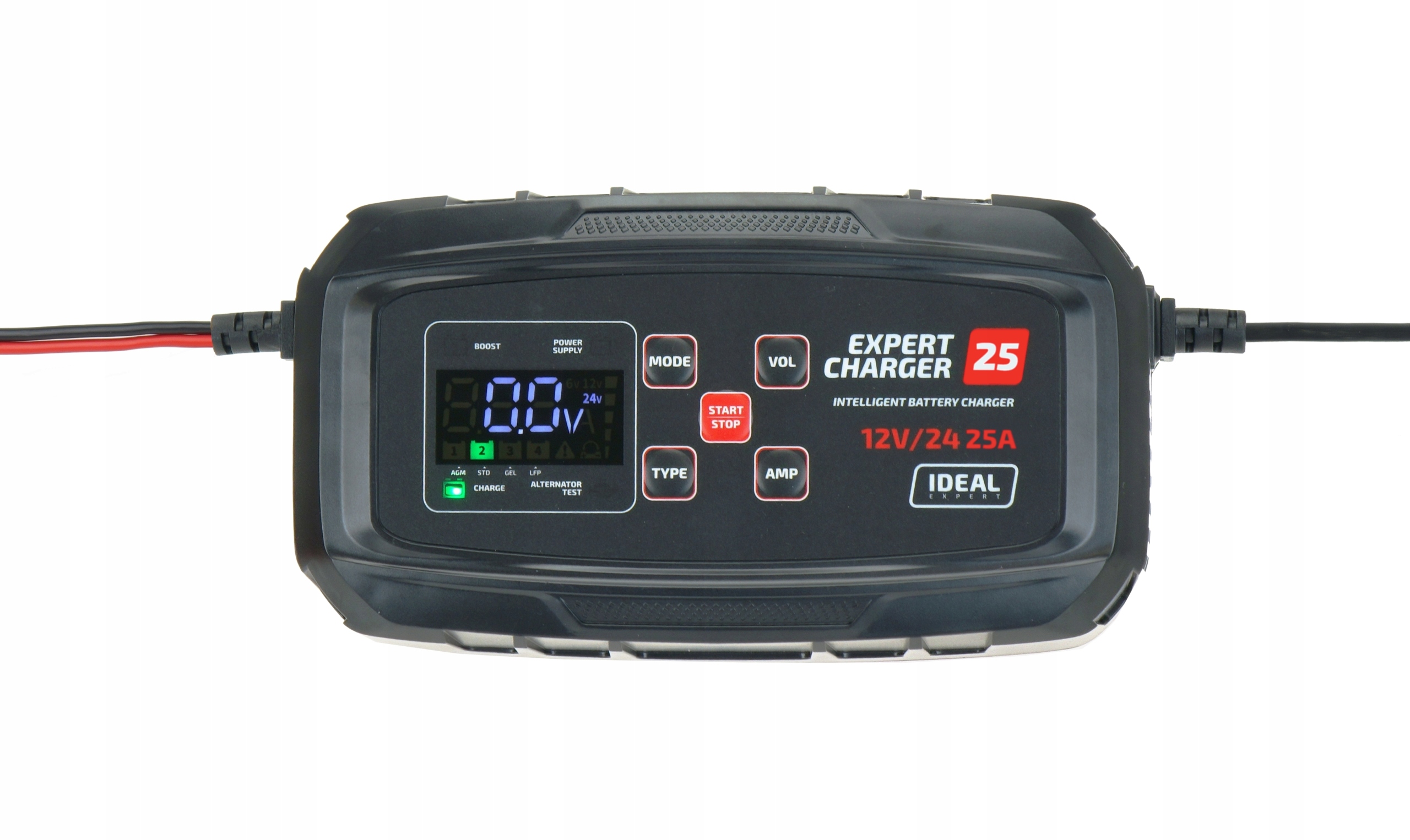 Nabíjačka Pre Akumulátory Ideal Expert Charger 25 12V 24V Agm