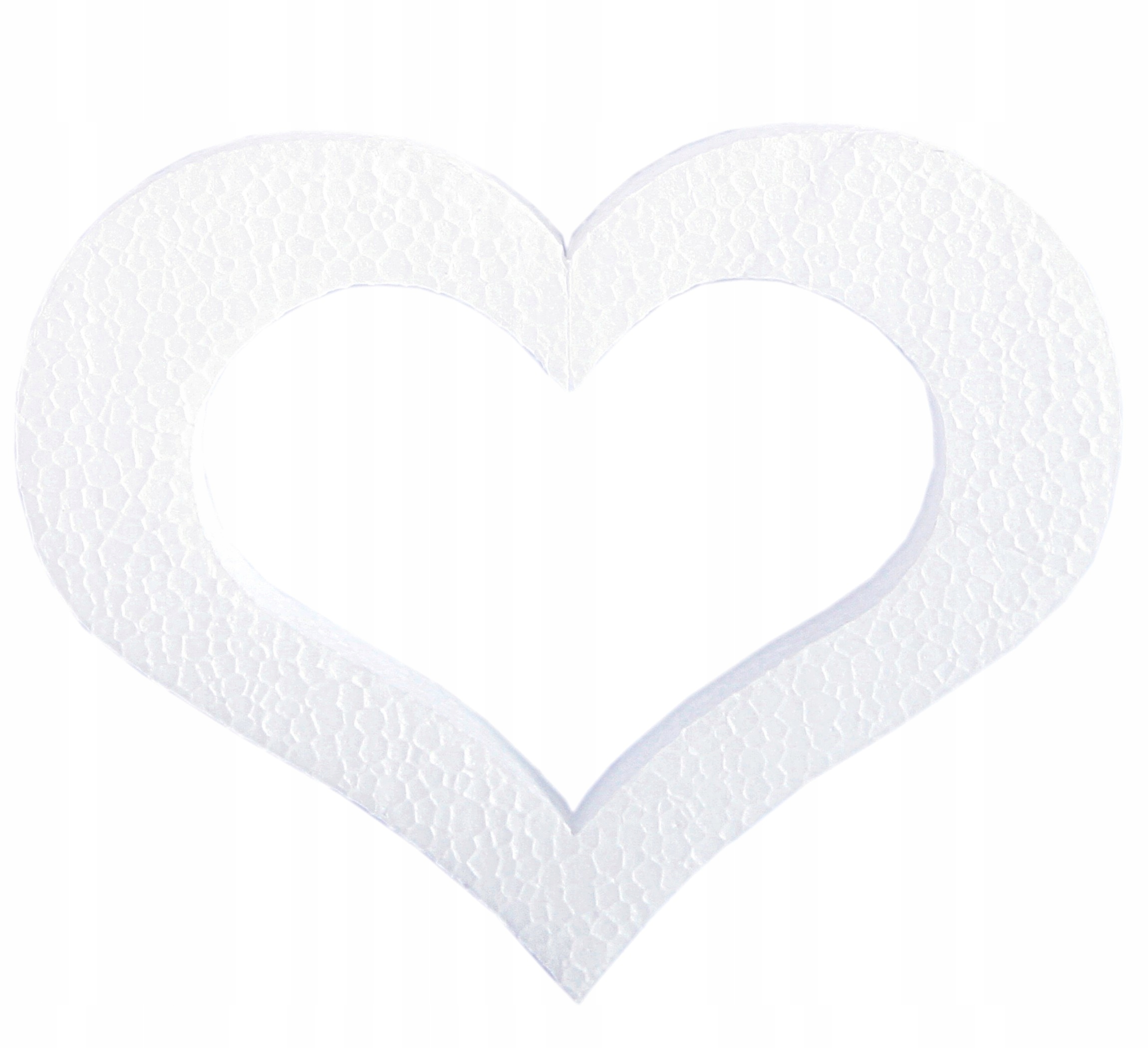 

Serce styropianowe Puste 50x60cm ślub OS-SERCE50PU