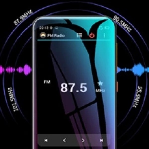 Odtwarzacz MP3 WiFi z Bluetooth, dotykowy 4", RADIO FM, dyktafon + GRATISY Komunikacja Bluetooth Wi-Fi