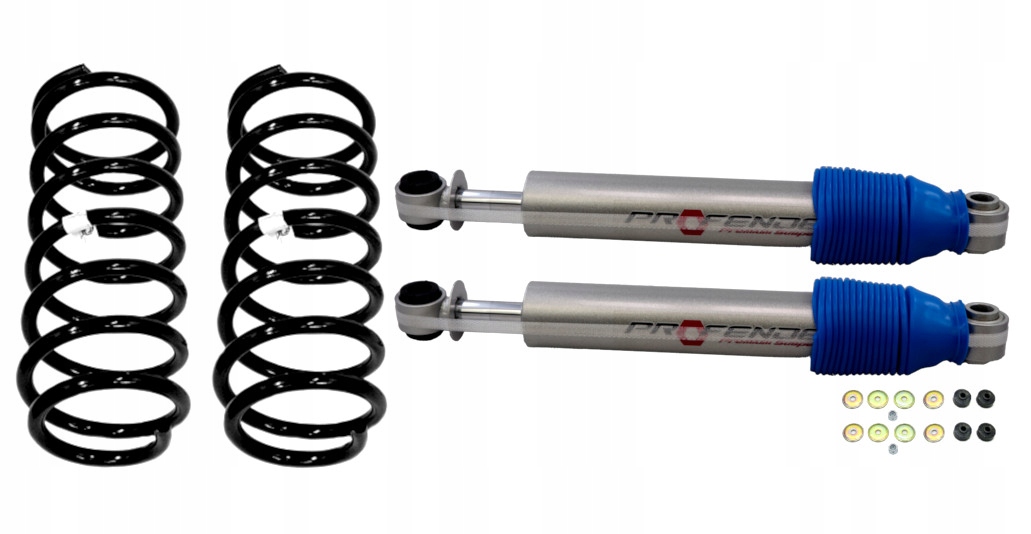 5001P100 - Пружины амортизаторы задние NISSAN PATROL GR Y60 + 4'