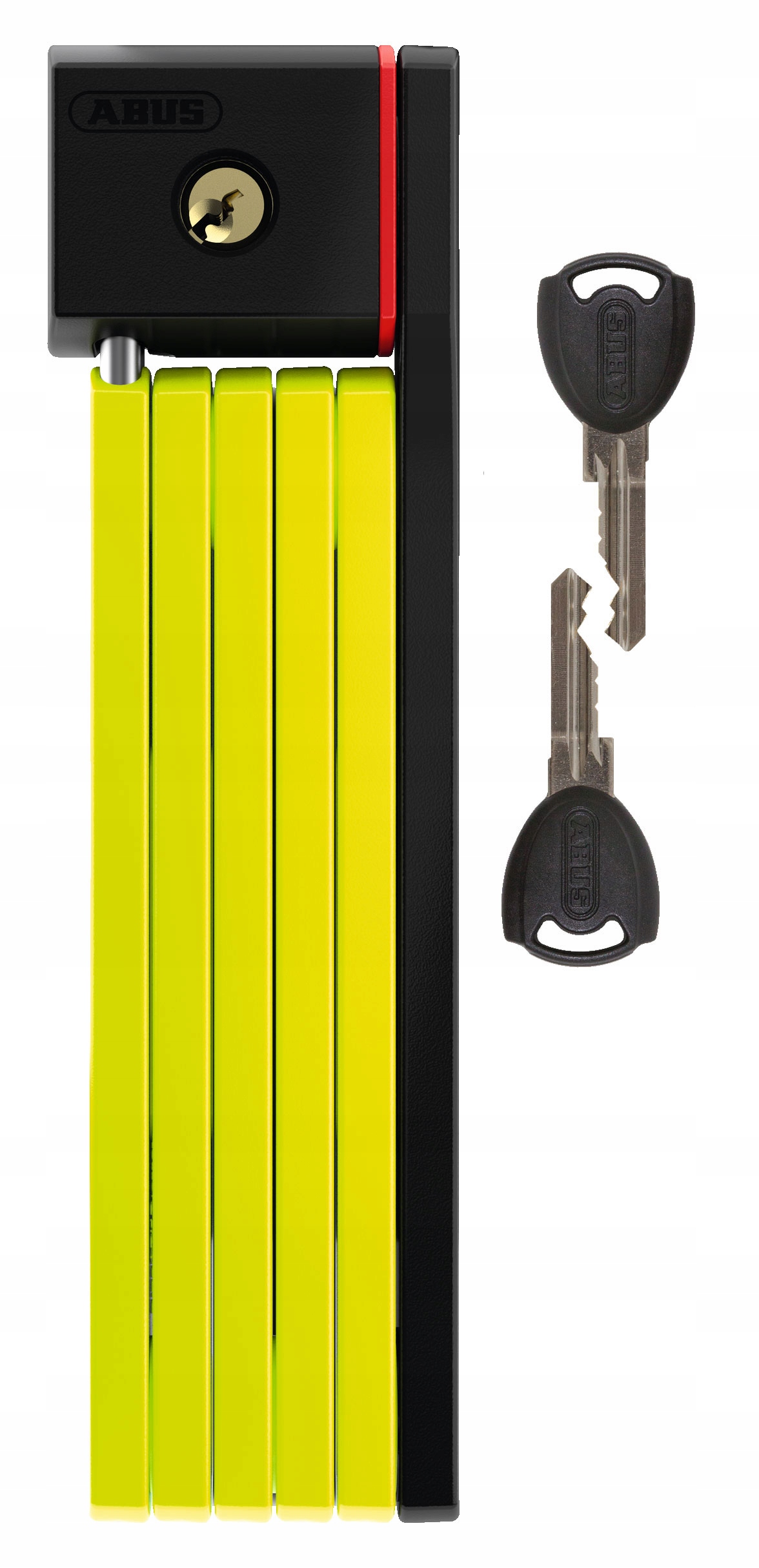 Skládací zámek na kolo Abus 5700K/80 lime Sh 80cm