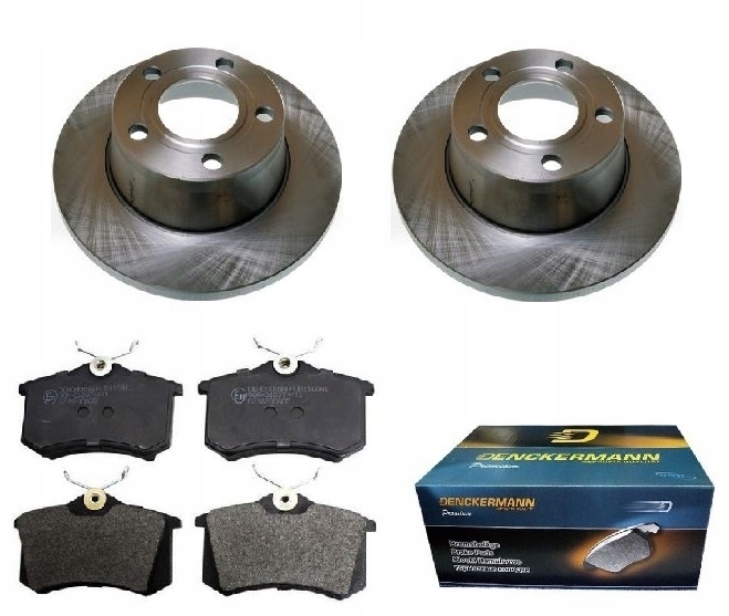 Kotouče Kostky Vw Passat B5 Audi A4 Quattro 4X4 Zadní