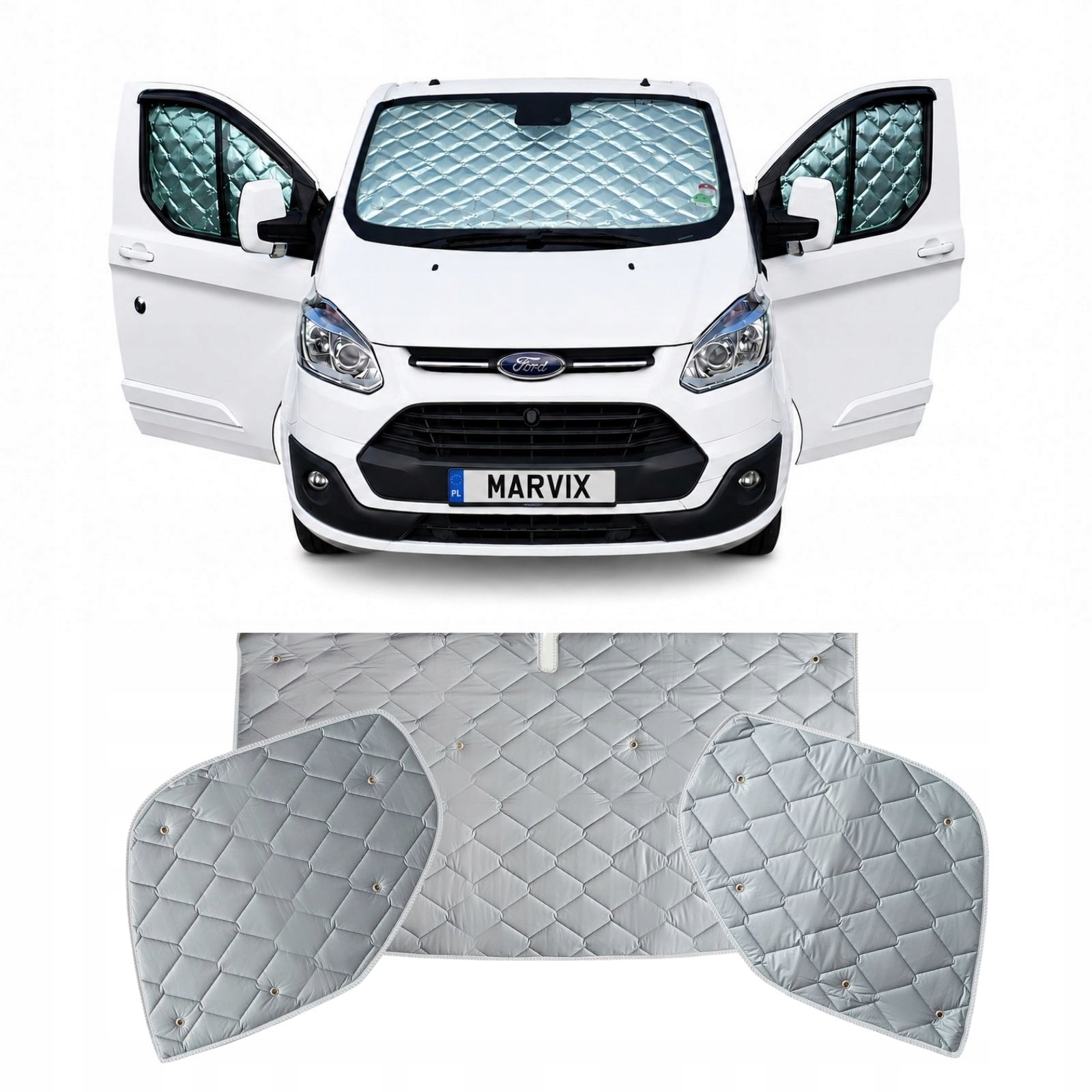 Maty Termiczne Wewnętrzne Ford Transit Custom 2013 2023