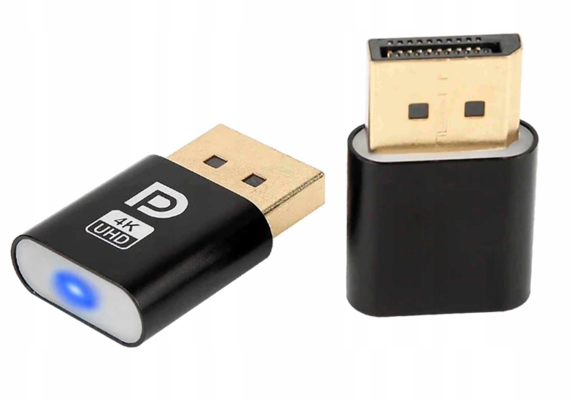 ADAPTER DISPLAY PORT VGA 4K DUMMY PLUG EMULATOR MONITORA DP