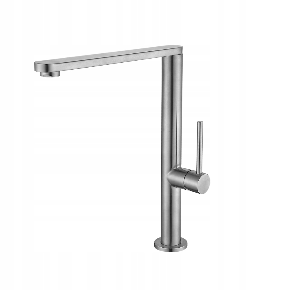 Kuchyňská Baterie Wezer EKO4G-01 stojící, páková, saténová povrchová úprava