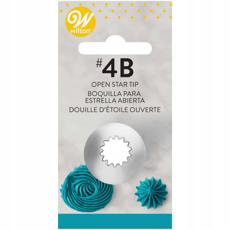 

Wilton tylka cukiernicza 4B otwarta gwiazdka