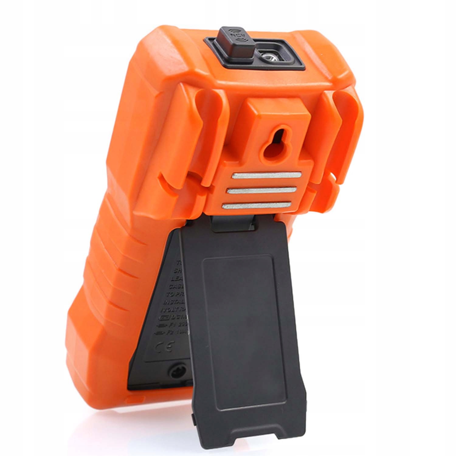 PROFESJONALNY Multimetr Miernik Poboru Prądu Cyfrowy Elektryczny LCD Tester Model ZE STOJAKIEM SILIKONOWE ETUI PRZEWODY BATERIE 3