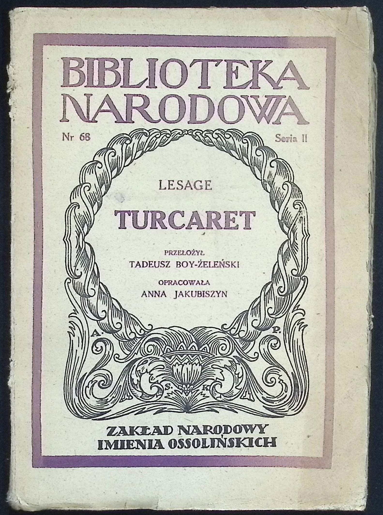 Turcaret - Lesage