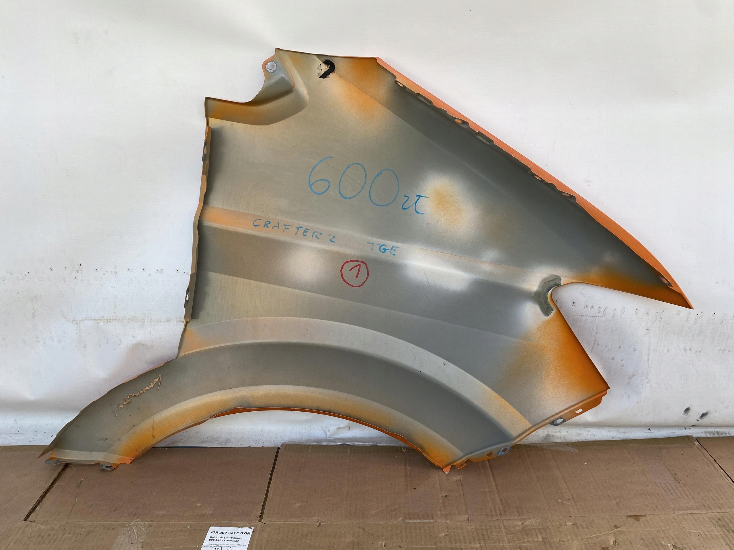 VW CRAFTER II MAN TGE 17- fender left front original