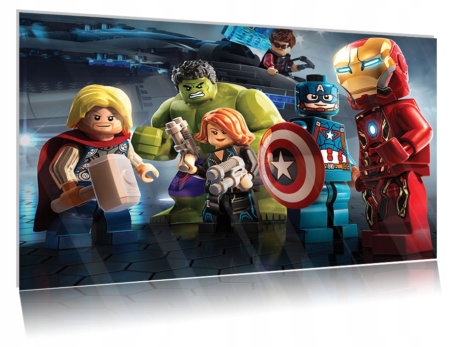 

Obraz szklany na szkle Lego 01 30x20