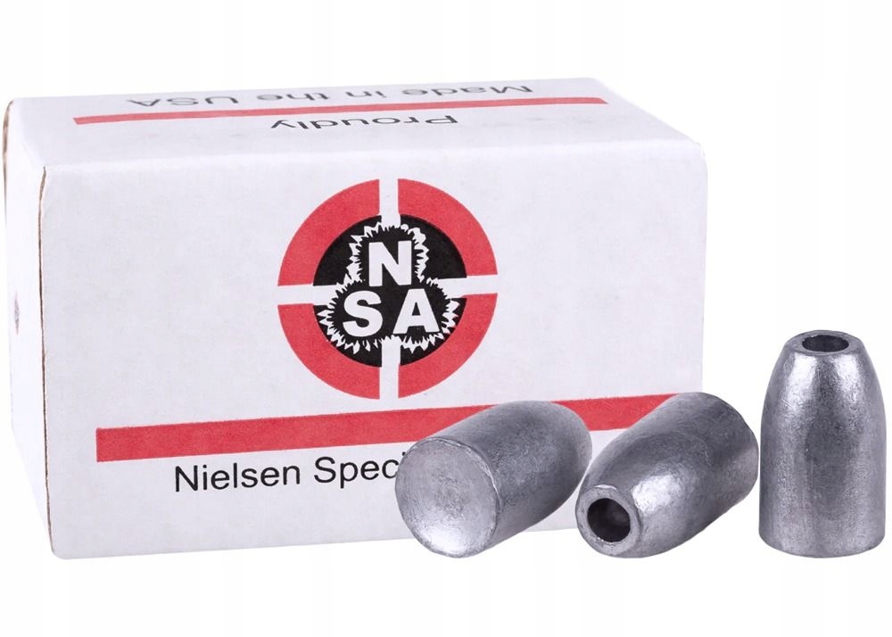 Nielsen Nsa śruty slugi pociski kaliber 11,6 mm .457 17,17 gram 265gr 50szt