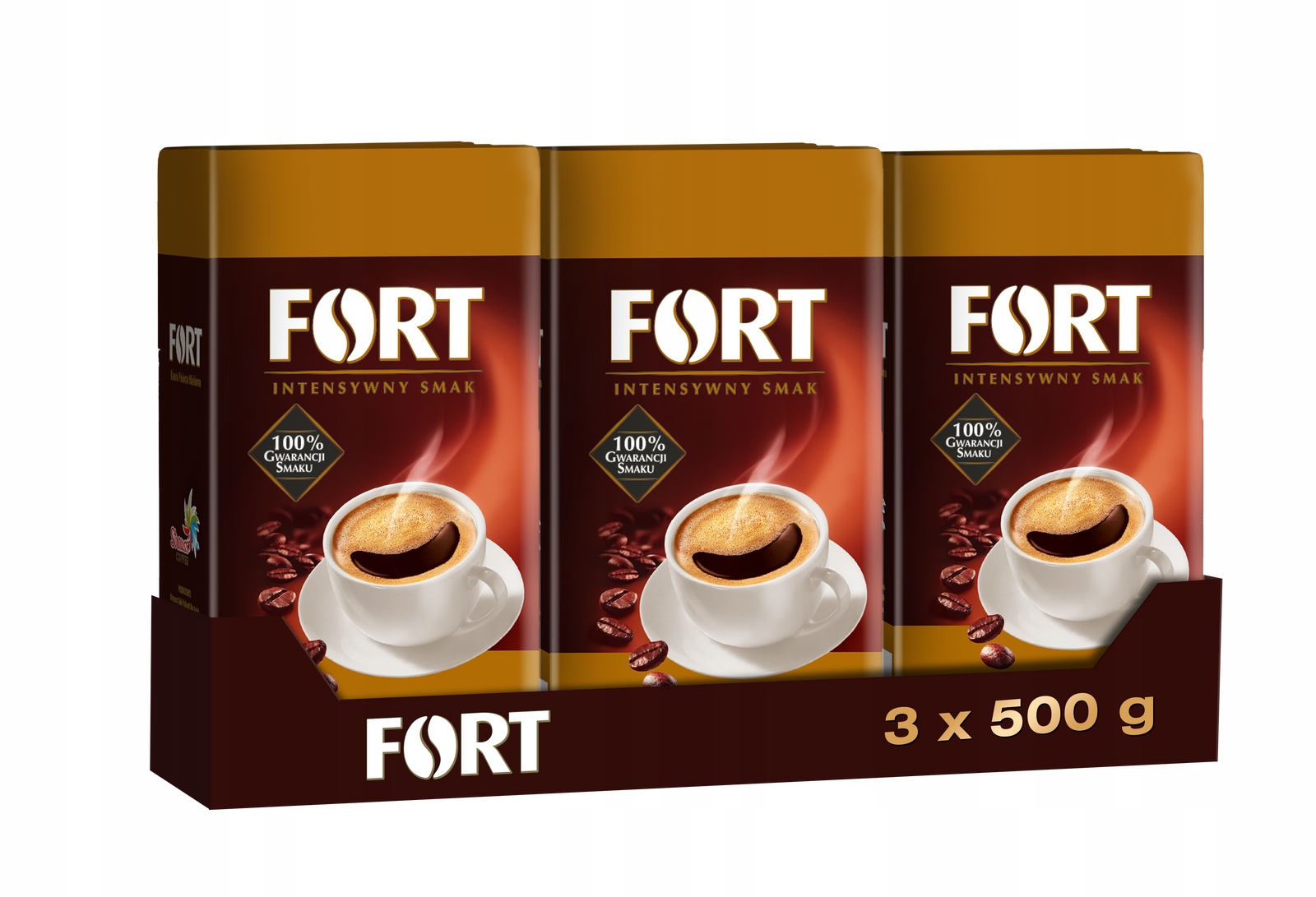 Mletá káva Fort 3x500 g