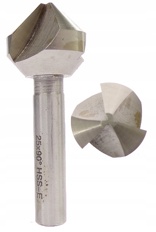 POGŁĘBIACZ FAZOWNIK FREZ 25MM 90 STOPNI HSS-Co
