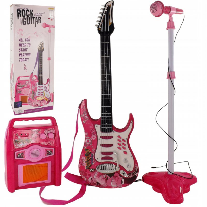 

Gitara Elektryczna Wzmacniacz Mikrofon 8010R