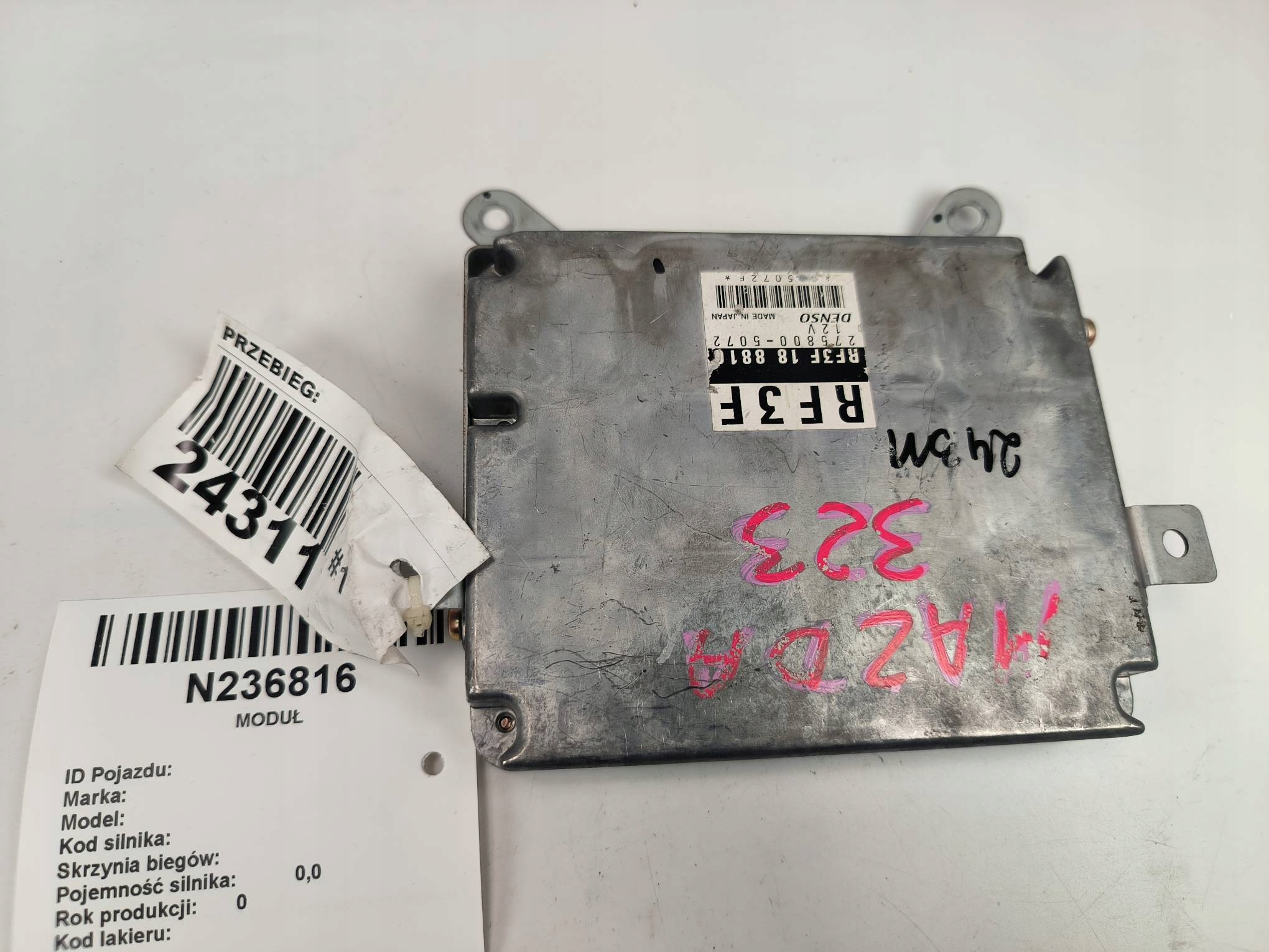 computer Motore ECU RF3F18881C MAZDA 323