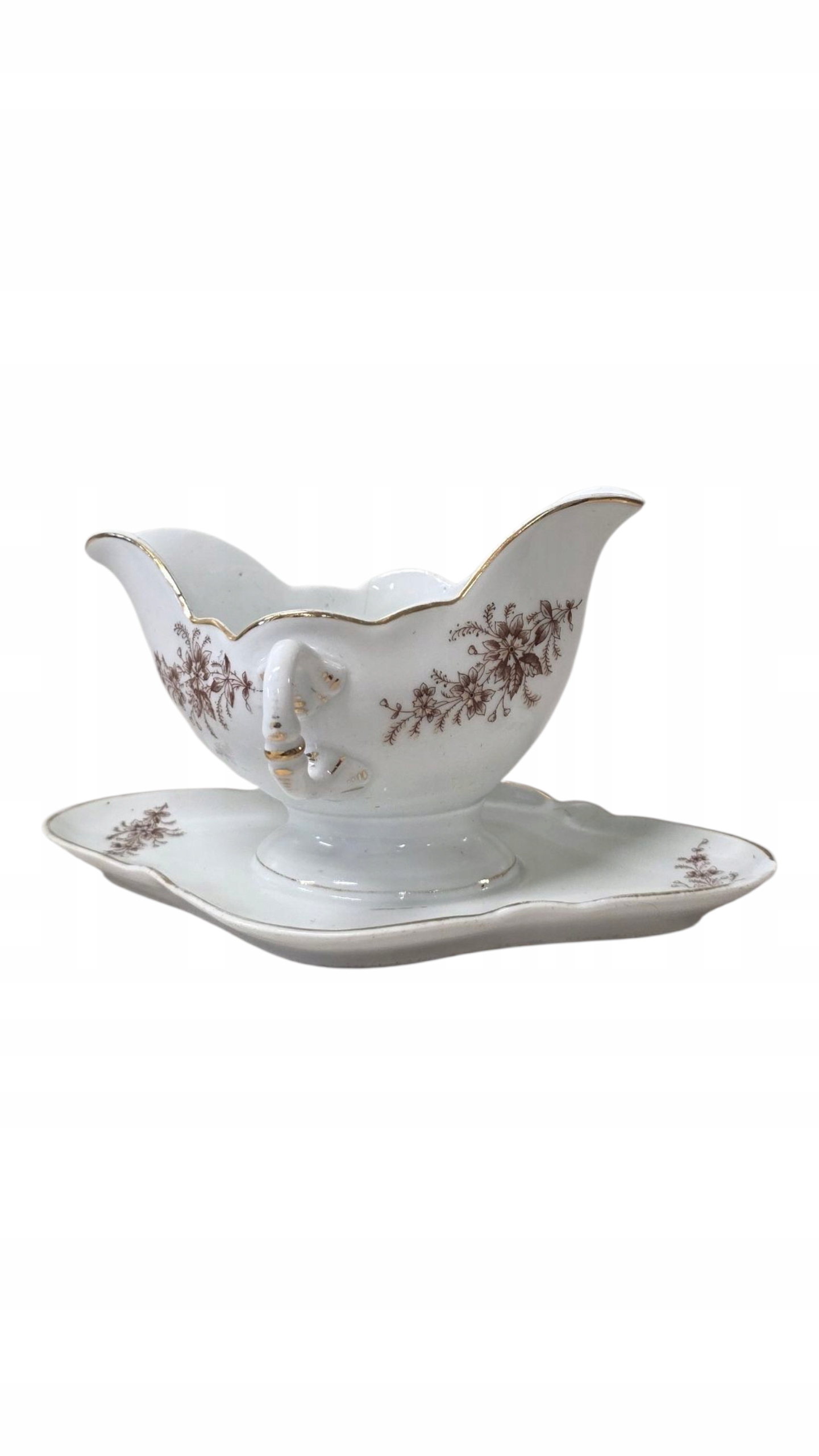 PORCELANOWA SOSJERKA W PIĘKNE KWIATY