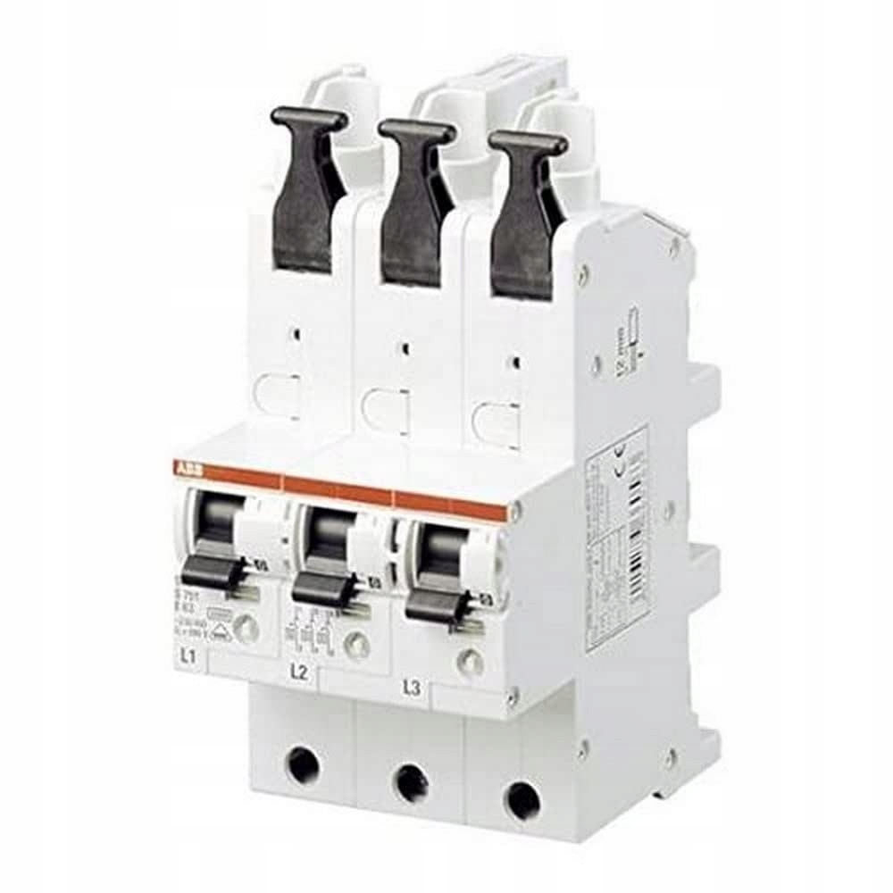 Nadproudový spínač S751/3-E50, 2CDS781001R4502, 3P Abb