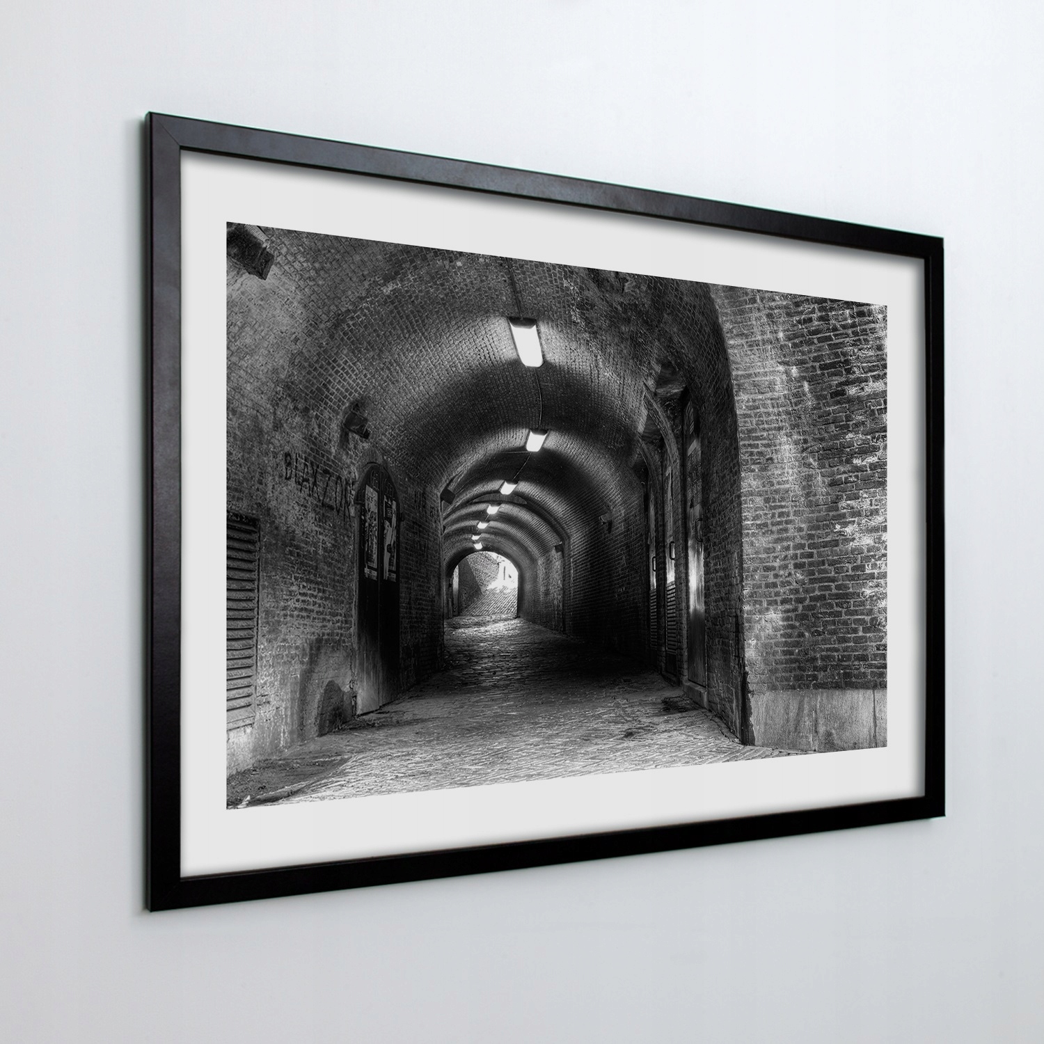 Nástenný obraz v ráme Starý tunel, chodba 70x50