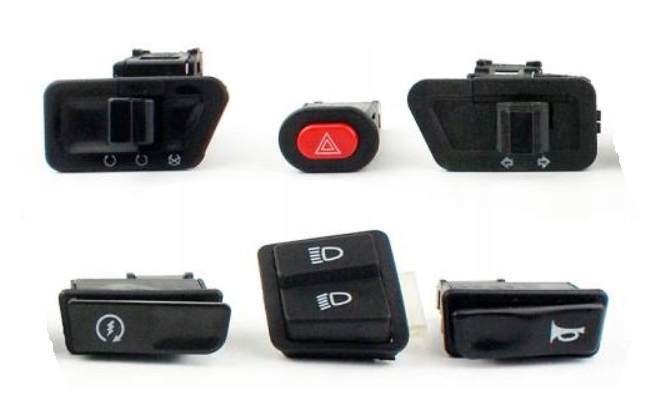 

Zestaw Komplet Włączników Przełączników Skuter 4T