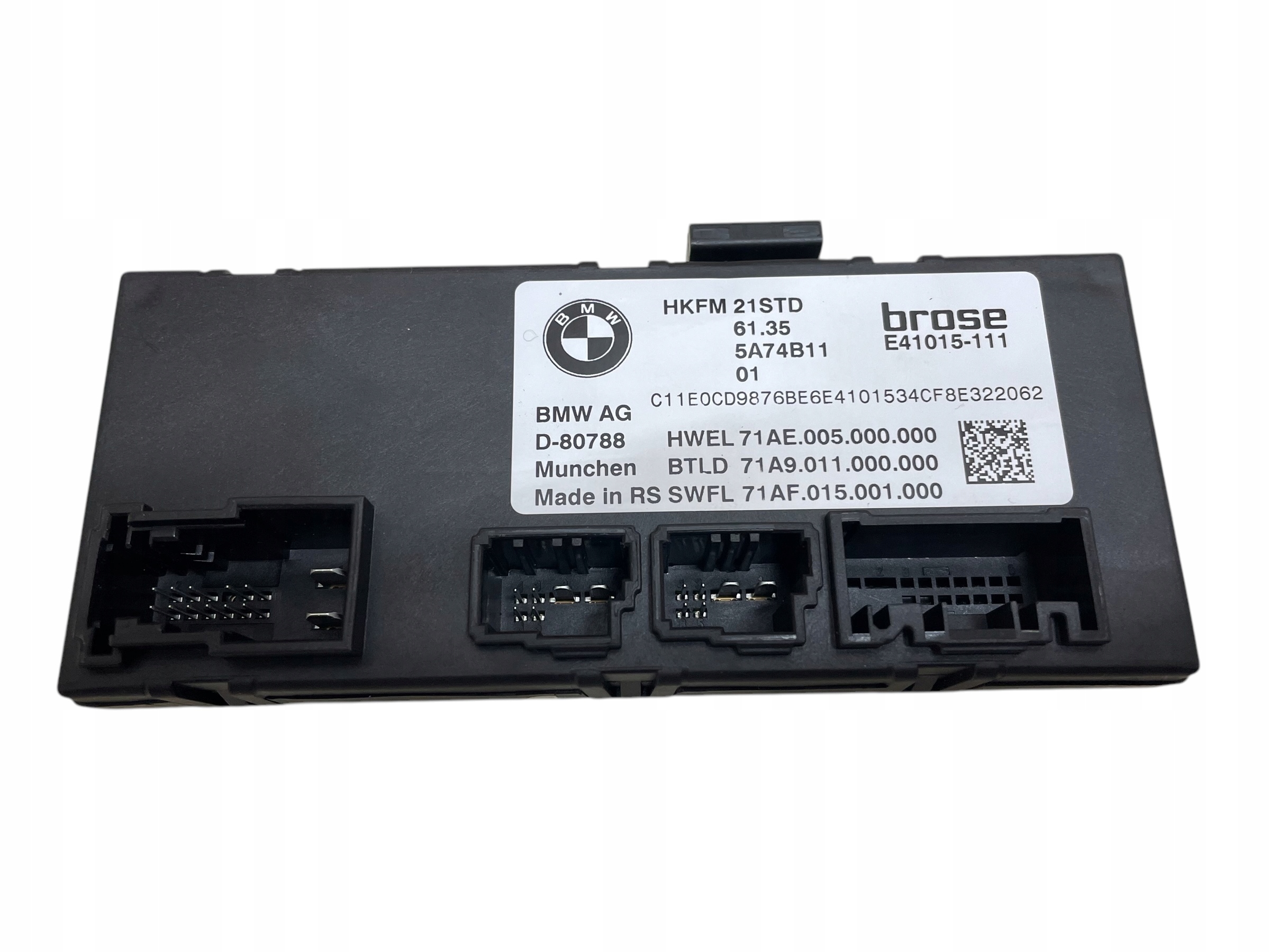 damper bonnet boot + module BMW i7 7 G70 IDEAL