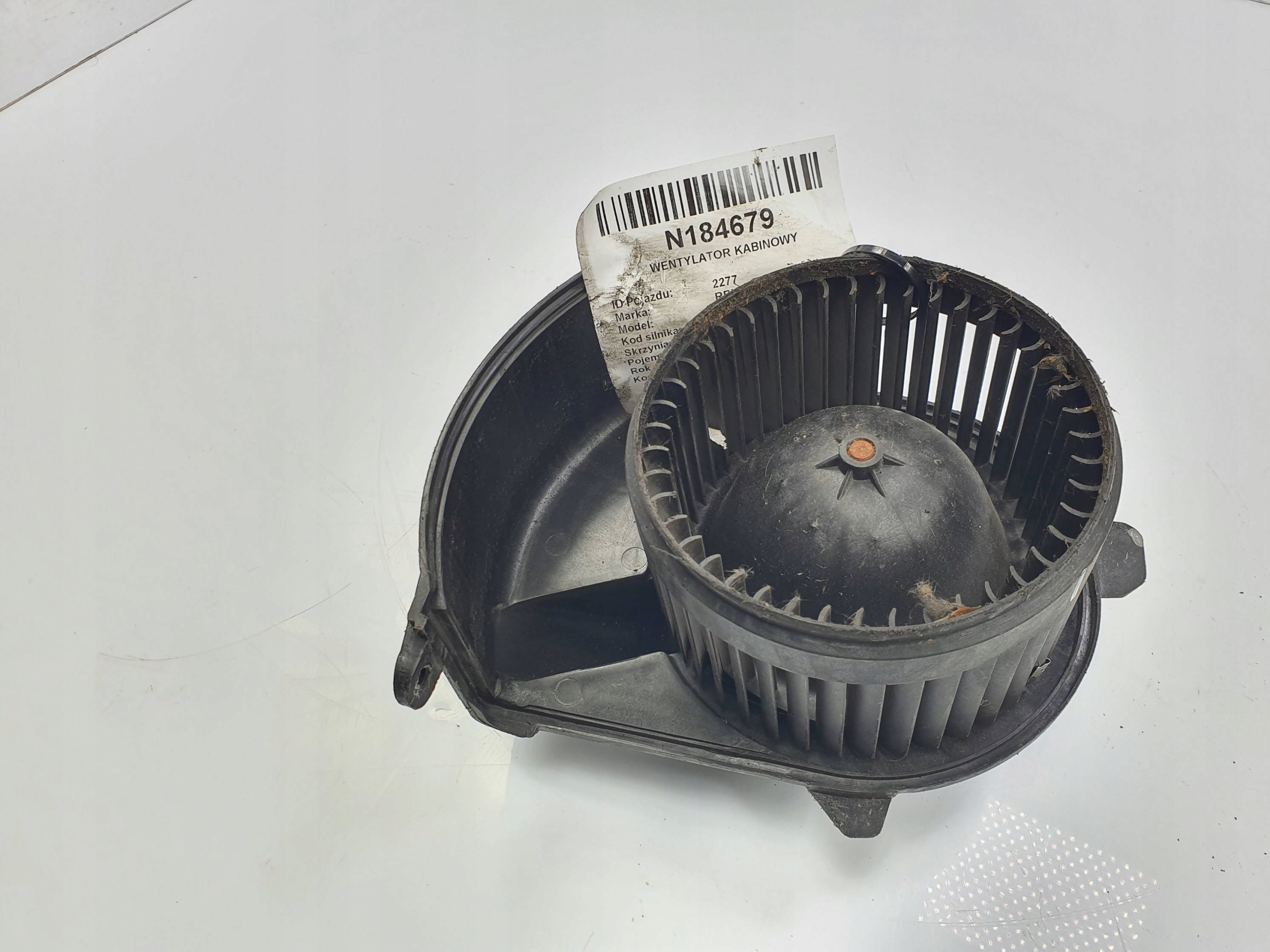 ventilator kabinski TSG K52 RENAULT MASTER III