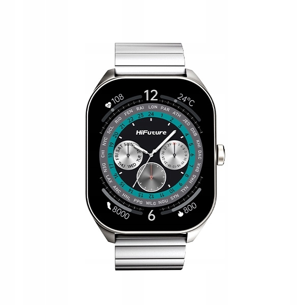 HiFuture chytré hodinky FutureFit Apex stříbrné/silver (HSSW3SL)