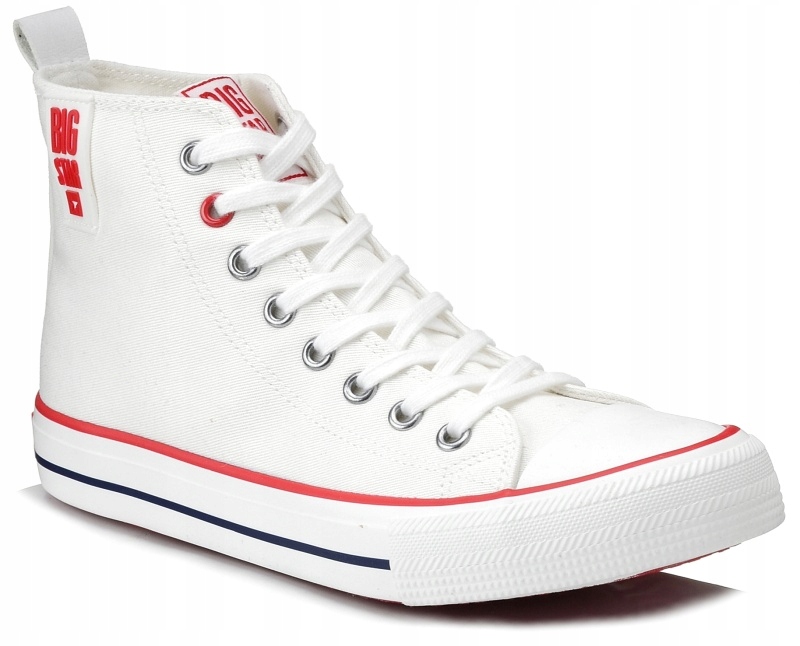 

Trampki damskie Big Star JJ274127 białe wysokie 39