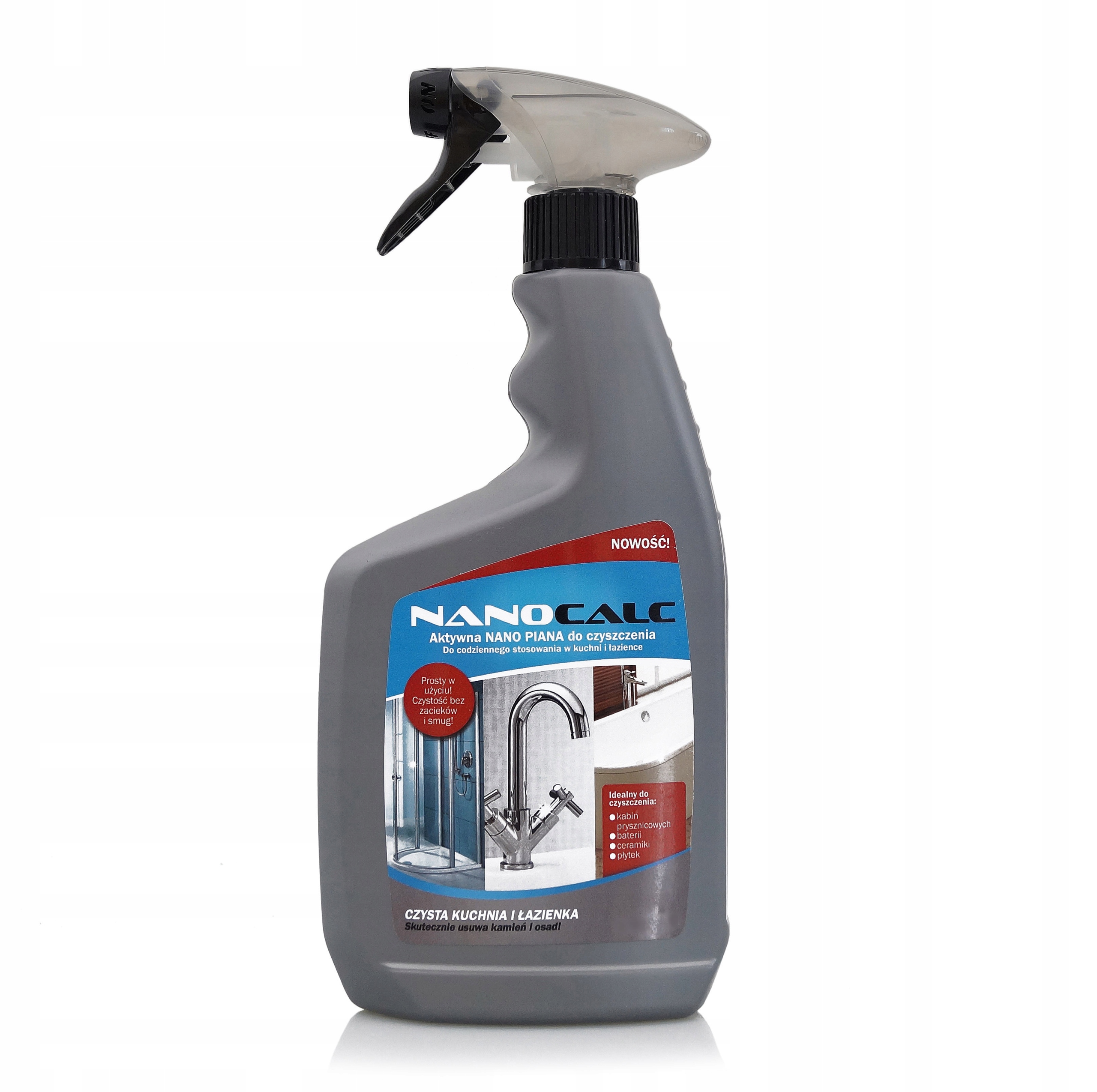 

Płyn do czyszczenia baterii kabin prysznicowych