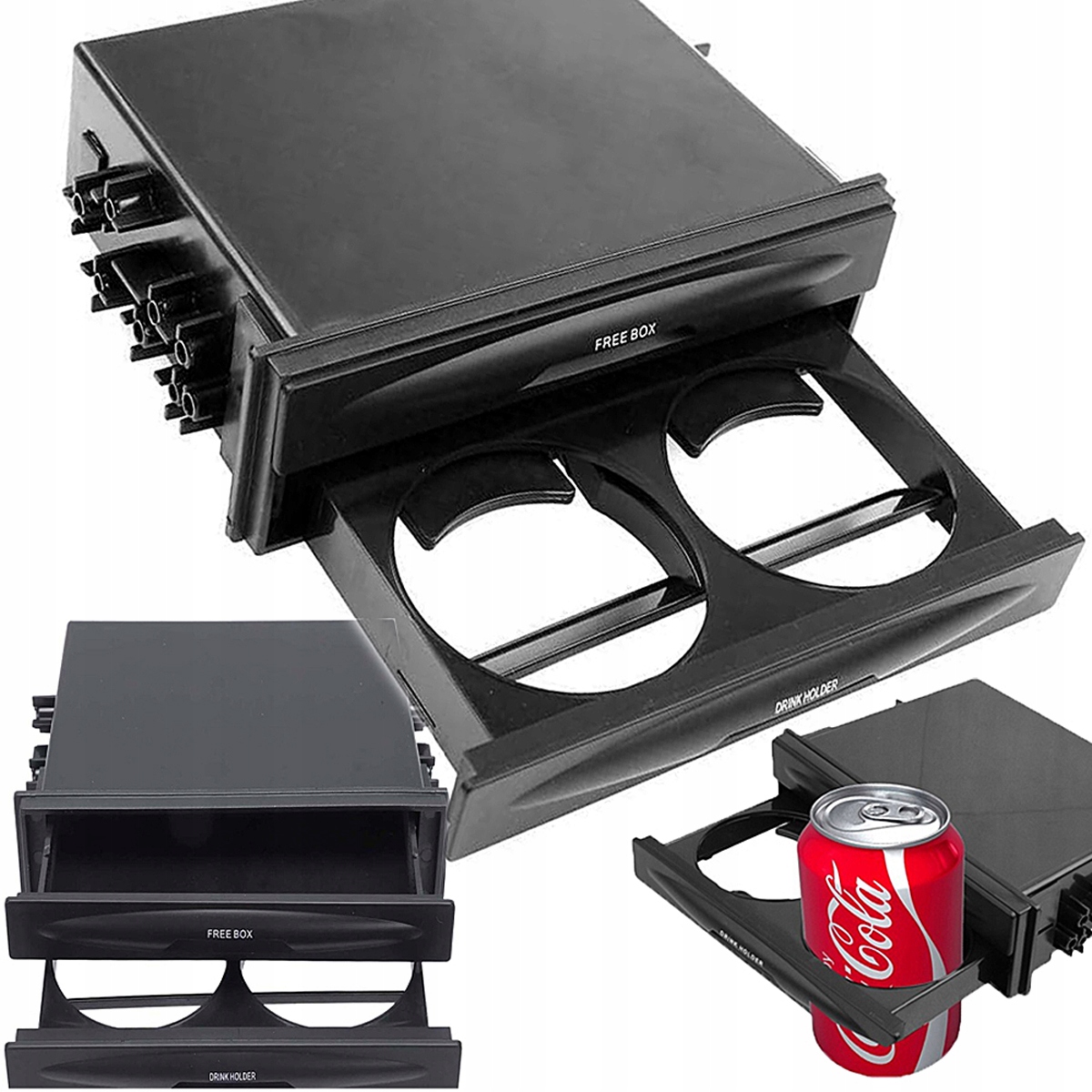 Карман DIN держатель чашки напиток коробка для хранения радио ME Premium CUPHOLDER_1DIN