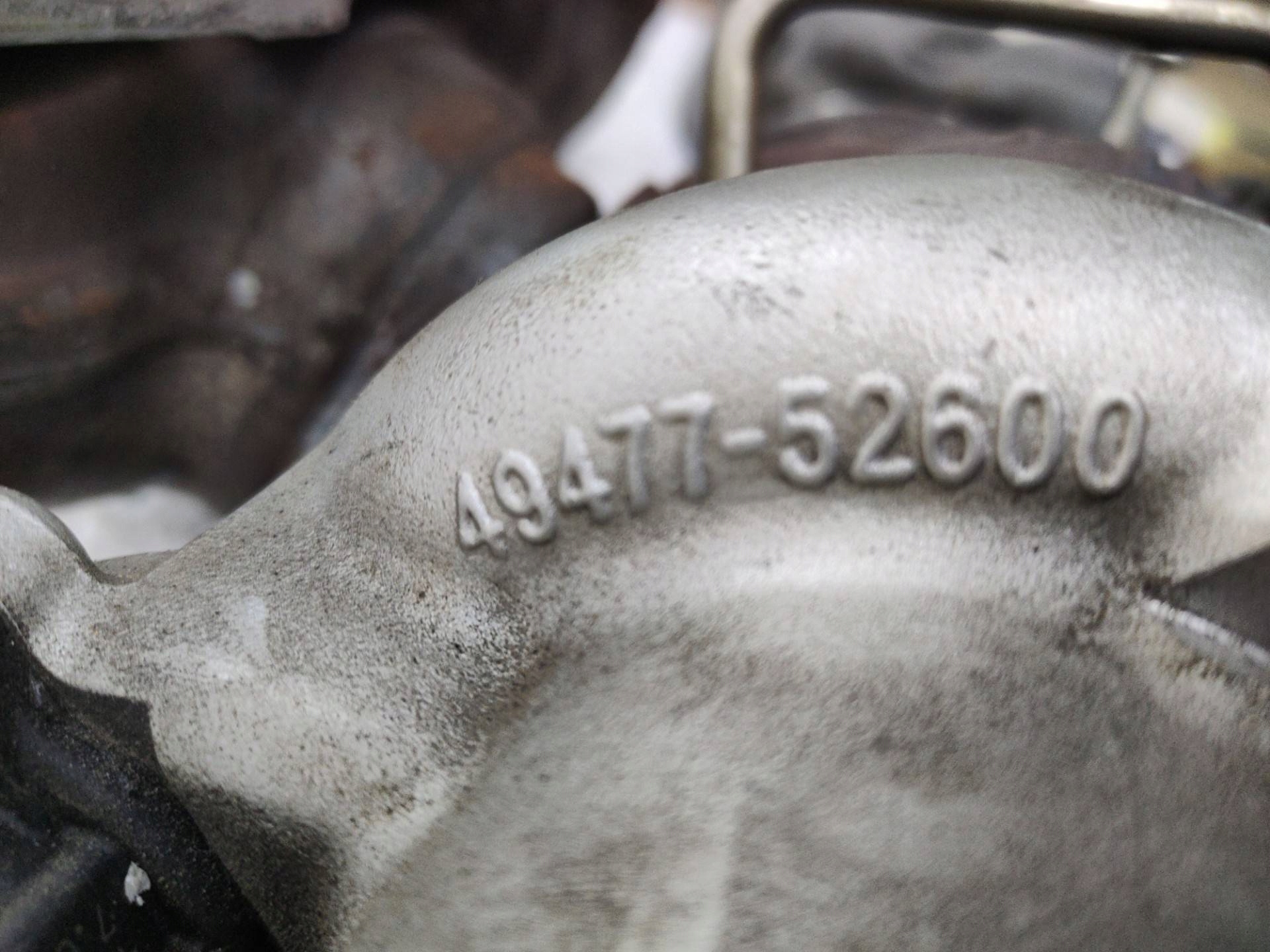 turbo BMW 3 F30 2013 49477-52600