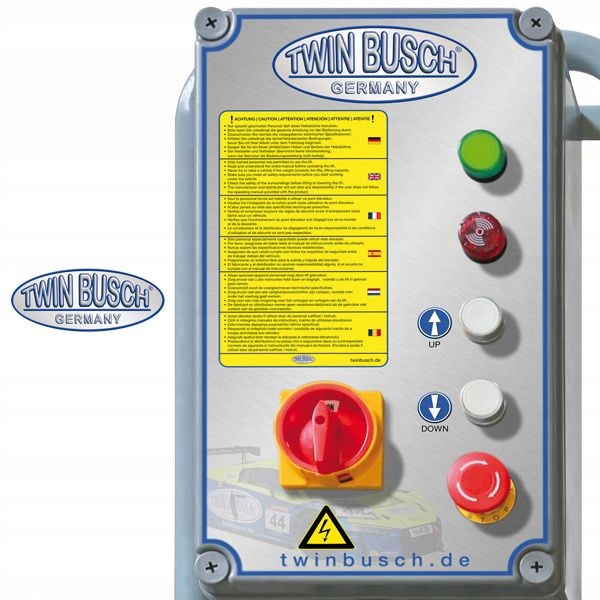 Podnosnik nozycowy samochodowy Twin Busch Brand Twin Busch