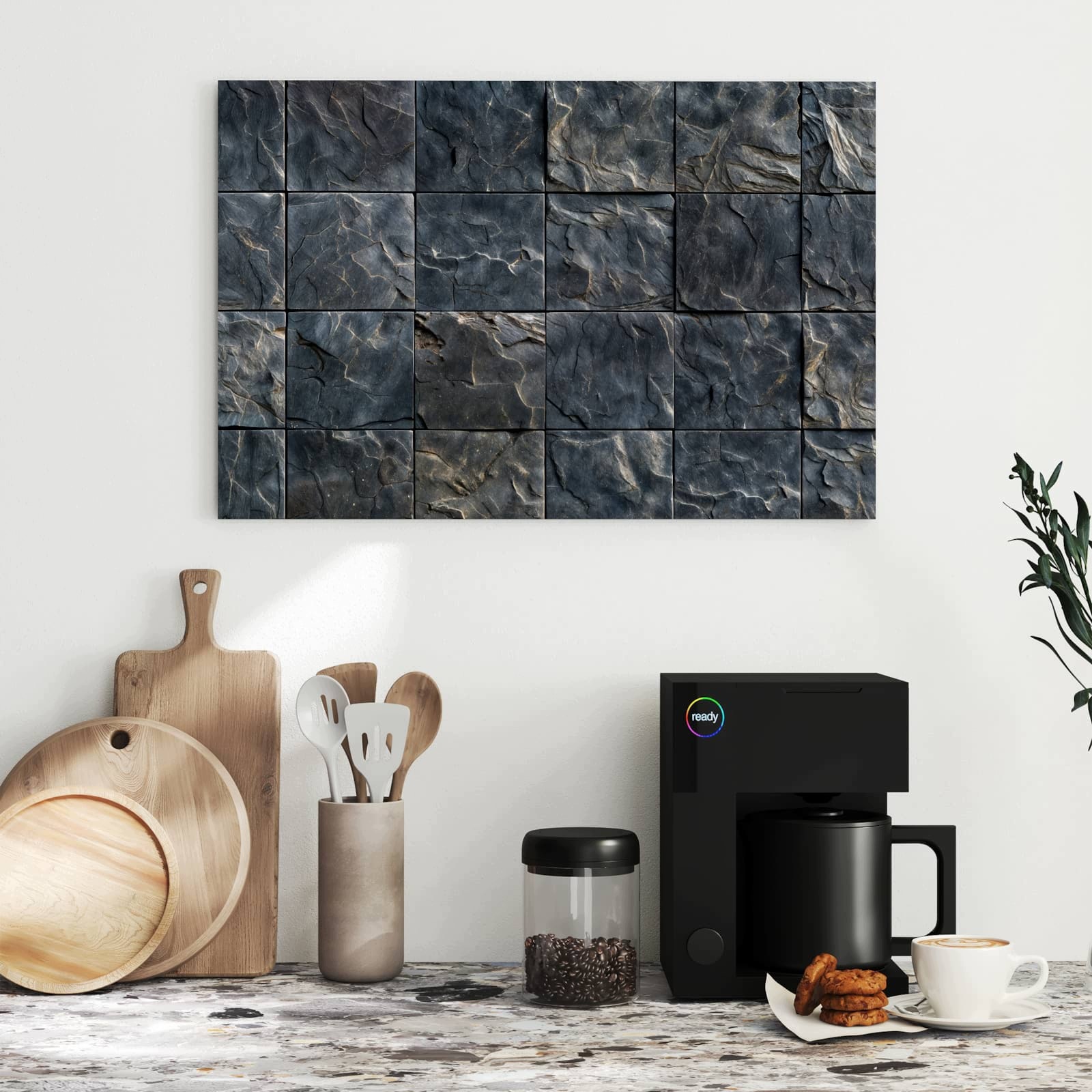 Magnetická tabule Plytki lupkové 60 × 40 cm
