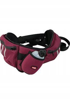 Levně Sportovní opasek Bivouak s lahví 250ml červená Zolux