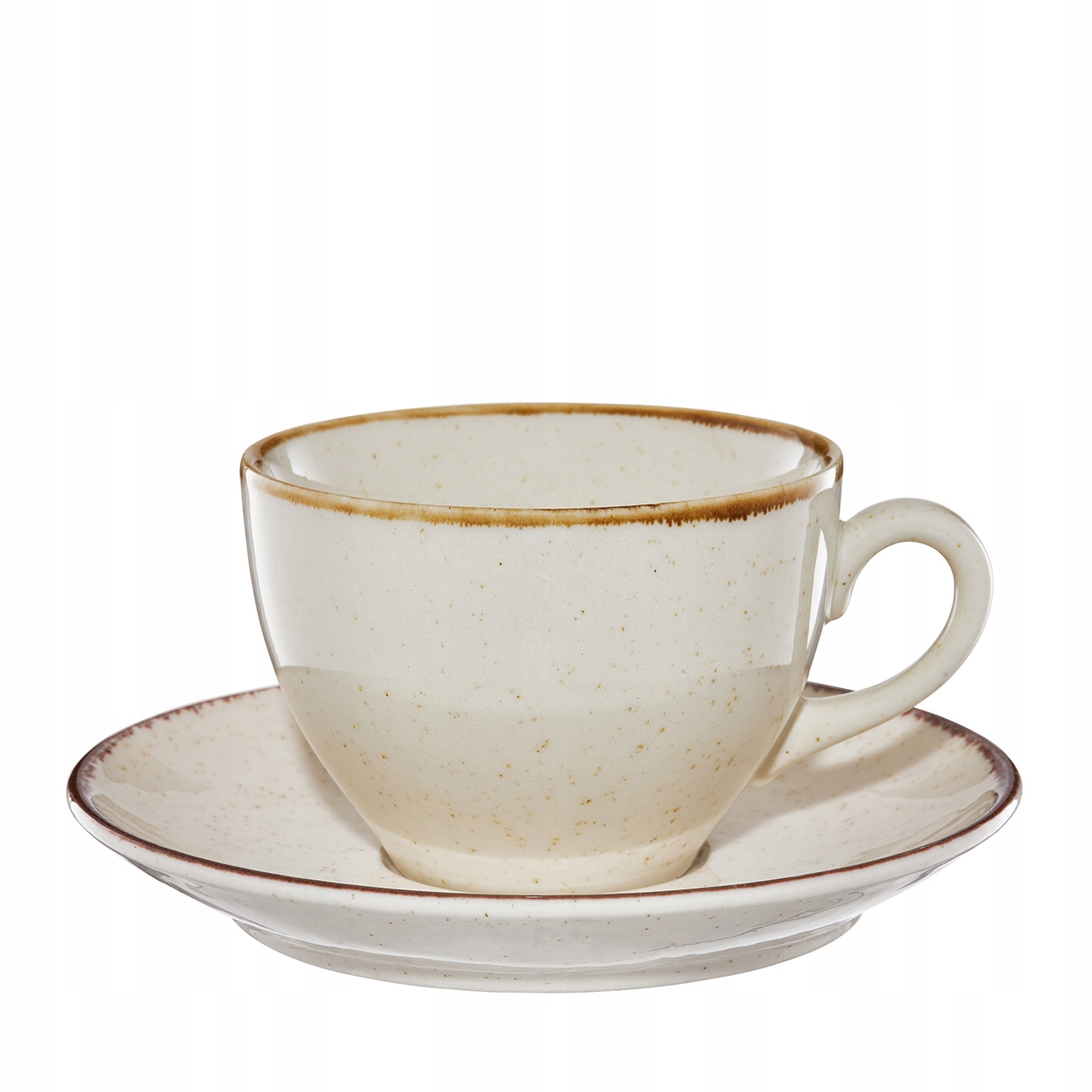 Spodek PORCELANOWY pod filiżankę kubek 14,5 cm Stan opakowania oryginalne