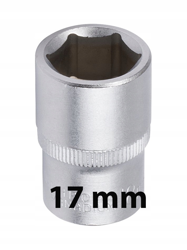 

Nasadka 17mm 1/2" CrV 6 kątna