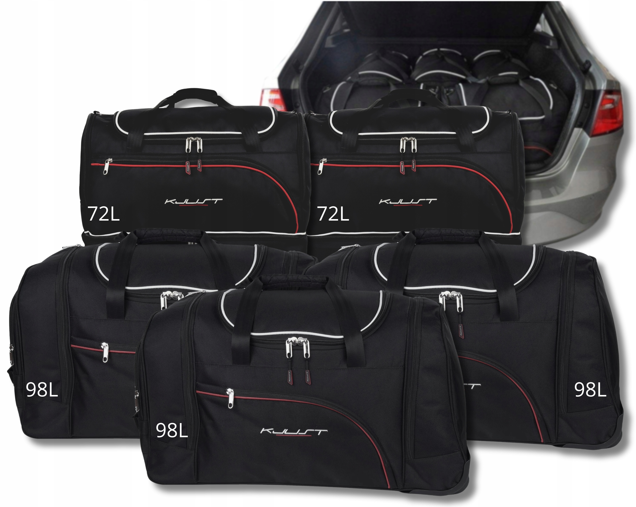 Cestovná Taška Do Kufra Seat Toledo 2012-2018 5 ks