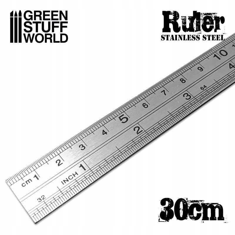 GSW 2452 Measuring Steel RULER 30cm (linijka)