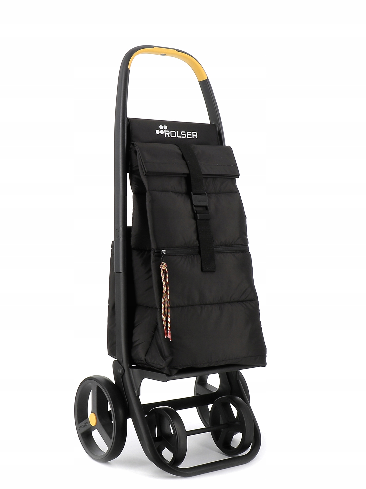 Rolser Clec Termo Polar 8 Vozík na kolečkách Nákupní taška Černá