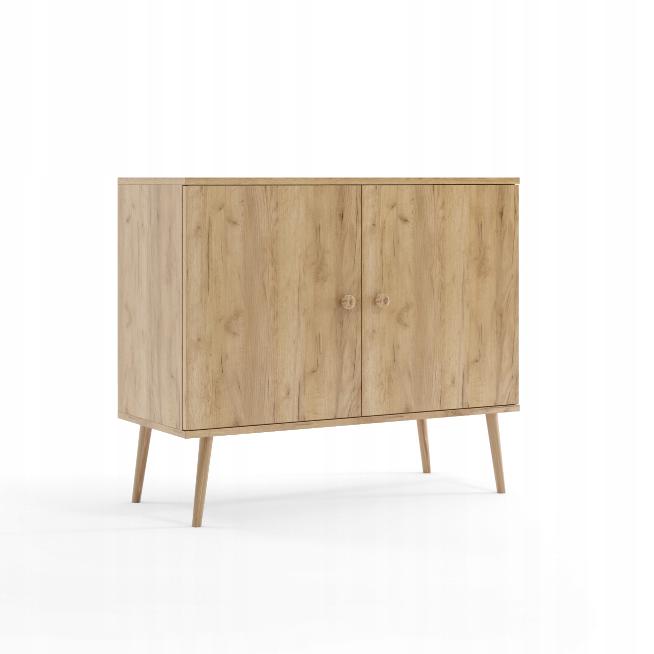 Komoda Boho w stylu skandynawskim 2D