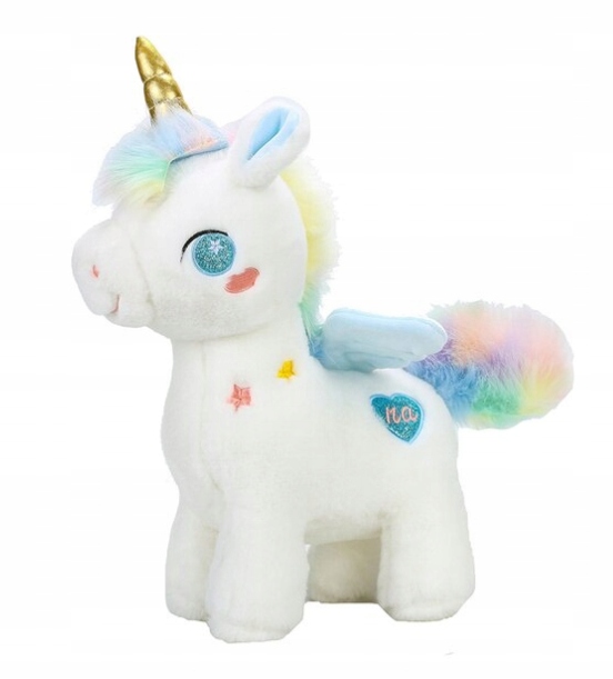 

Pluszowy Jednorożec 35cm Biały Unicorn Maskotka