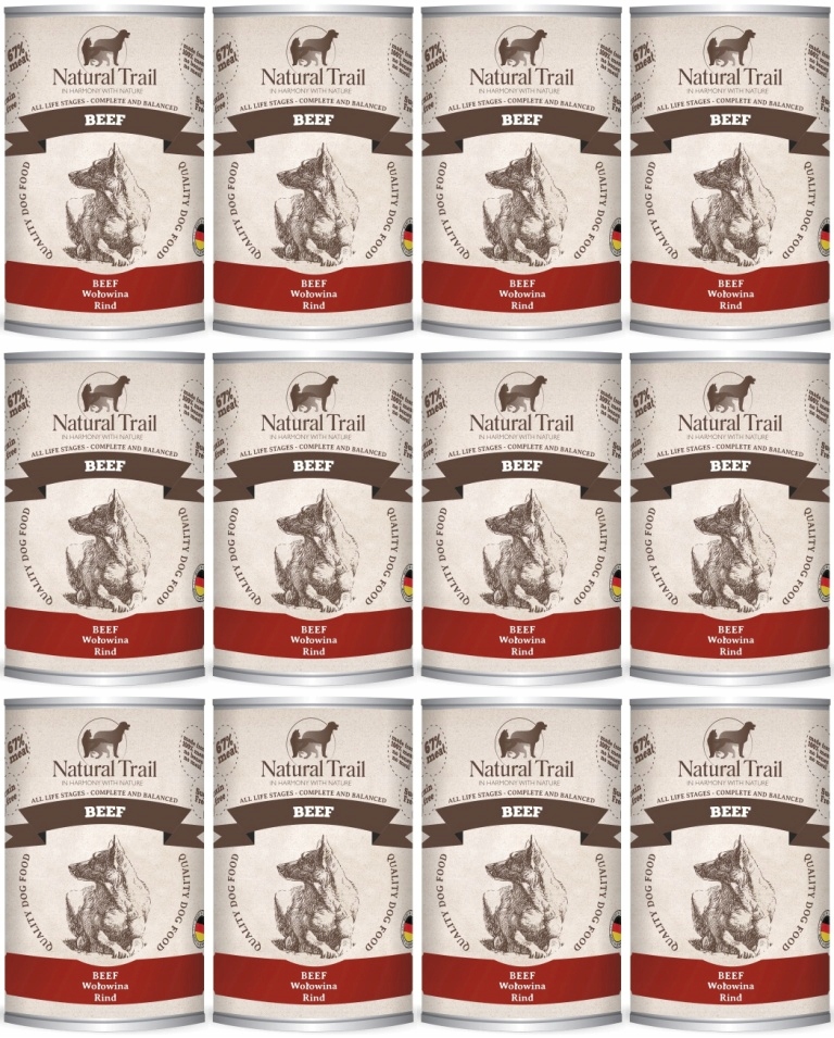 Hovězí Natural Trail 12 x 400 g