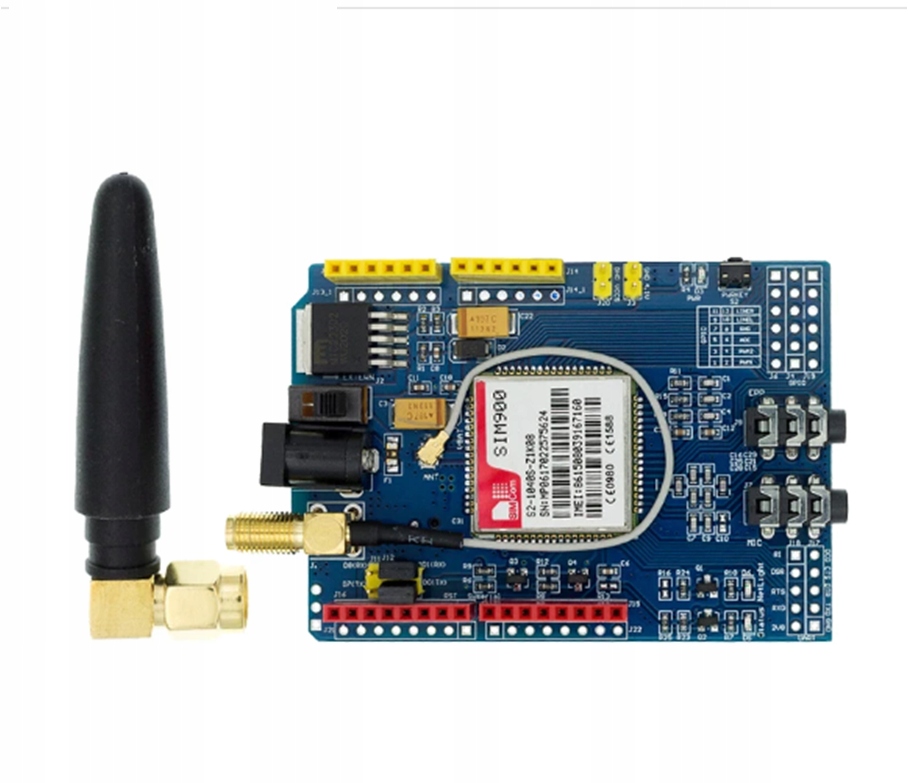 Moduł GSM/GPRS SIM900 Quad-Band z anteną Arduino - Sklep, Opinie, Cena ...