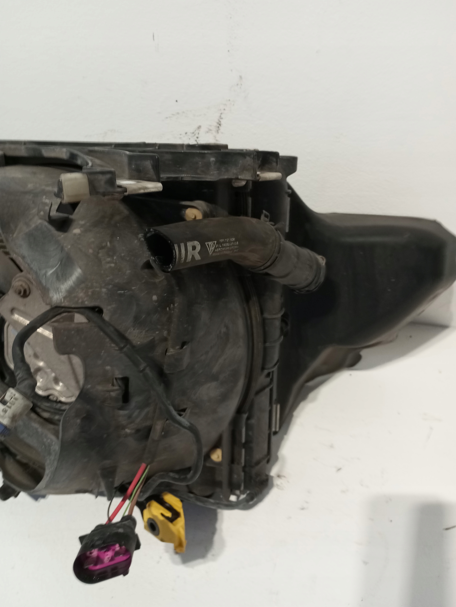 ventilátor chladič PORSCHE CARRERA 99157532202 pravá