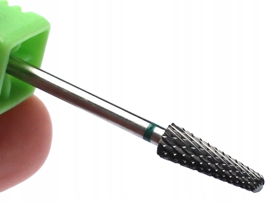 FREZ KARBIDOWY Z WĘGLIKA STOŻEK CHOINKA ZIELONY Marka inna marka