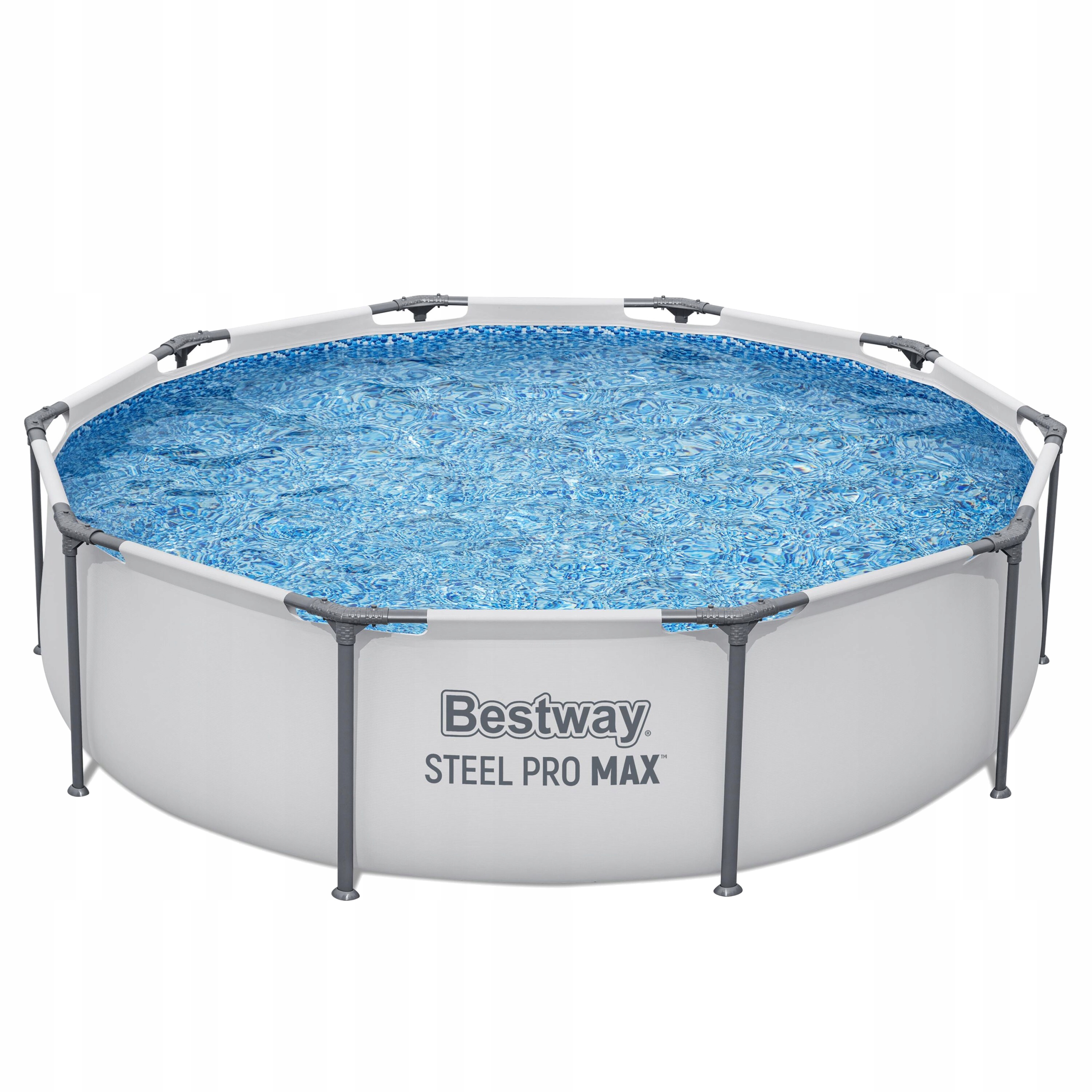 Basen Stelażowy Ogrodowy Bestway Okrągły 305x76 cm 56406 Steel Pro Max